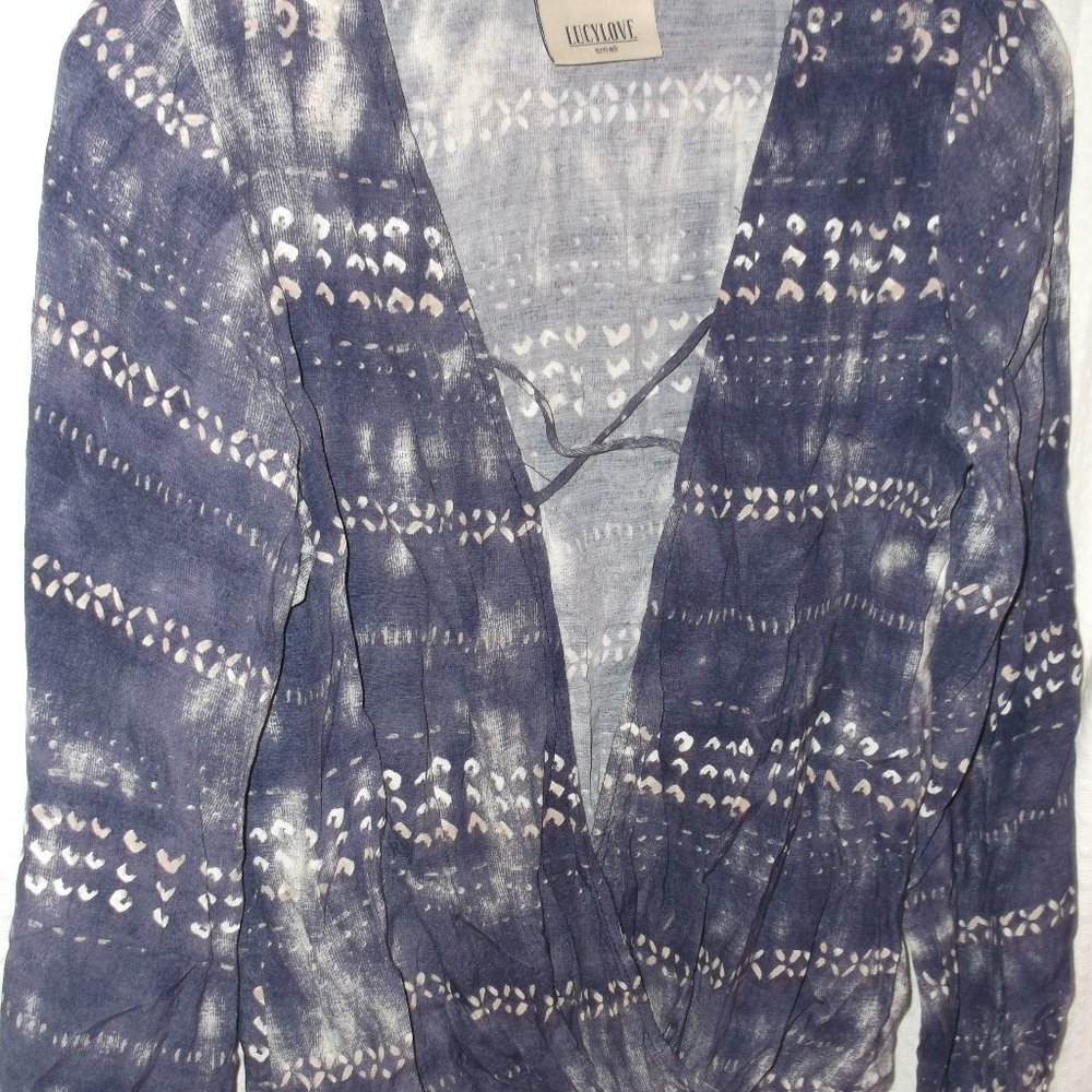 Lucy Love Cross Strap High-Lot Top